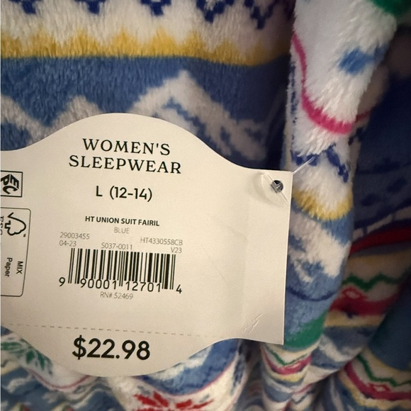 Colorful Snowflake Patterned Onesie - Picture 3 of 3